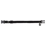 Collier pour chat élastique avec clochette noir Collier pour chat élastique avec clochette noir