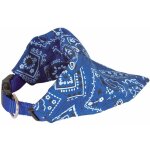 Collier chien bandana star bleu taille : t1 Collier chien bandana star bleu taille : t1
