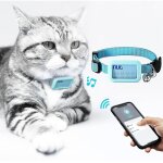Collier pour chien �tanche gps tracker bluetooth locator chien et chat collier anti - perte, pet locator ...