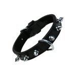 Collier pour chien gloria noir clous (35 cm)