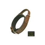Morin - collier chien d'intervention en cuir � poign�e d�signation : collier cuir d&039intervention � ...