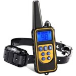 [jamais utilis�] collier de dressage pour chiens rechargeable et ip67 �tanche avec distance de 800m avec ...