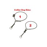 Collier d?ducation pour chien - dog educ dsignation : dog educ avec stoppeurs anti tranglement - version ...