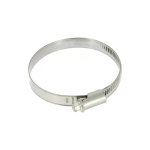 Collier inox crmaillre emboutie bande pleine 12mm 60  80
