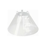 Collier de protection isabelino pour chiens kvp quick fit transparent (45 - 56 cm)