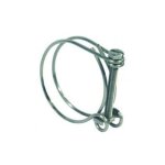 Collier de serrage ajustable 40 � 45 mm pour tuyaux annel�s