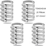 Collier de serrage tuyau réglable 27 - 51mm gamme en acier inoxydable 304 assortiment tuyau pinces clips ... Collier de serrage tuyau réglable 27 - 51mm gamme en acier inoxydable 304 assortiment tuyau pinces clips ...