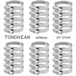 Tonchean - collier de serrage tuyau réglable 33 - 57mm gamme en acier inoxydable 304 assortiment tuyau ... Tonchean - collier de serrage tuyau réglable 33 - 57mm gamme en acier inoxydable 304 assortiment tuyau ...