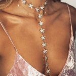 Colliers strass colliers longs cristal choker chain party choker collier bijoux pour femmes et filles ...