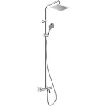 Hansgrohe ? colonne de douche thermostatique ? douche de t�te vernis shape 230 ? jet rain ? d�bit 20 ...