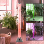 Colonne � bulles colonne d'eau � led lampadaire de chambre � coucher changeur de couleurs rvb lampadaire ...