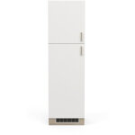 Colonne de cuisine coloris chne kronberg, blanc - longueur 60 x hauteur 206, 90 x profondeur 60 cm - ...