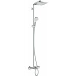 Hansgrohe - crometta e colonne de douche 240 1jet avec thermostatique bain / douche ecostat comfort chromé ... Hansgrohe - crometta e colonne de douche 240 1jet avec thermostatique bain / douche ecostat comfort chromé ...