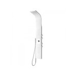 Bernstein - colonne de douche blanc thermostatique murale acier inox avec mitigeur, pommeau de douche ... Bernstein - colonne de douche blanc thermostatique murale acier inox avec mitigeur, pommeau de douche ...