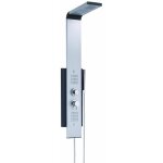 Colonne de douche hydromassante dune gris et noir