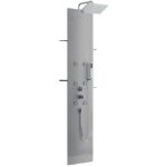 Colonne de douche hydromassante kinedo aquaglass acier Colonne de douche hydromassante kinedo aquaglass acier