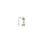 Colonne de douche laiton r�tro syst�me de douche r�glable ensemble de douche mural set kit de douche ...