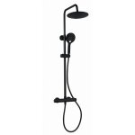 Allibert - colonne de douche loft game aquarine noir laqu� mat - 824445