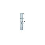 Valentin - colonne de douche mcanique multifonctions - totem - aluminium - longueur flexible : 1, 75 ...