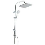 Colonne de douche mitigeur coulissant robinet chromé pomme de douche pomme de douche 59396 Colonne de douche mitigeur coulissant robinet chromé pomme de douche pomme de douche 59396
