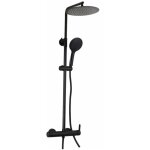Valaz - colonne de douche mitigeur salvia noir mat Valaz - colonne de douche mitigeur salvia noir mat