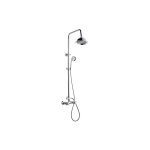 Edouard rousseau - colonne de douche avec robinetterie chrome retro thermostatique - rousseau