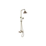 Edouard rousseau - colonne de douche avec robinetterie retro thermostatique - rousseau