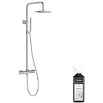 Jacob delafon - colonne de douche thermostatique toobi + nettoyant briochin