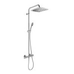 Cristina ondyna - colonne de douche thermostatique theta cube 250 chrom