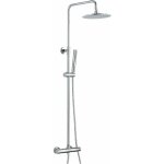 Colonne de douche thermostatique version ronde damast sally 12448 chrom� - thermostatique