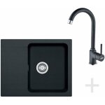 Franke - colonnes - kit de cuisine t29, évier en tectonite oid 611 - 62, noir + robinet fp 9900, noir ... Franke - colonnes - kit de cuisine t29, évier en tectonite oid 611 - 62, noir + robinet fp 9900, noir ...