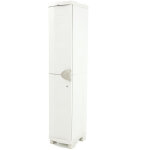 Colonne / meuble de rangement int�rieur / ext�rieur coloris beige - longueur 35 x profondeur 45 x hauteur ...