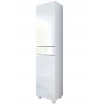 Colonne pureza 40 cm blanc laqu bm salle de bain suspendue ou pose