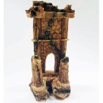 Colonne romaine arc en rocher 5, 5x4x11cm ornement d'aquarium décorations en pierre Colonne romaine arc en rocher 5, 5x4x11cm ornement d'aquarium décorations en pierre