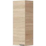 Colonne suspendue en panneaux de particules agglom�r�es mdf coloris bois clair - longueur 30 x profondeur ...