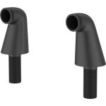 Essebagno - colonnettes raccord bain - douche noir