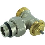 Corps thermostatique - robinet kv fixe - querre - m28 - 1 / 2' jt double joint torique - mle m22 - ...
