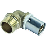 Comap - coudes 90� pour tubes per � sertir - diam�tre ?12x1, 1 - m�le � visser 1 / 2' (15x21) - raccords ...