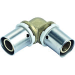 Coudes 90 pour tubes per  sertir - diamtre 16x1, 5 mm - raccords pexpress - s7090030u - comap