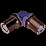 Coudes 90 pour tubes per  sertir - diamtre ?25x2, 3 mm - raccords pexpress - 7090074u - comap