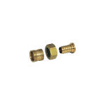 Comap - raccord per � glissement - droit � �crou tournant - diam�tre ?12x1, 1 mm - femelle 1 / 2' (15x21) ...