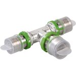 T rduit mtallique  sertir pour tubes multicouche - 20x2 - 16x2 - 20x2 - raccords multiskin - vendus ...