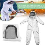 Combinaison d'apiculture complte, vtements  capuche avec voile, veste de protection pour apiculteur, ...