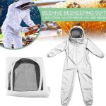 Combinaison d'apiculture compl�te, v�tements � capuche avec voile, veste de protection pour apiculteur, ...