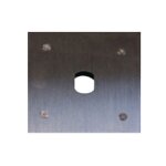 Boitier inox encastr� fa�ade 115x115mm comelit boit enc t25