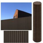 Comercial candela - canisse brise vue pvc 1, 5x3 m marron lattes 11 mm 100% pvc liens fixation inclus ... Comercial candela - canisse brise vue pvc 1, 5x3 m marron lattes 11 mm 100% pvc liens fixation inclus ...