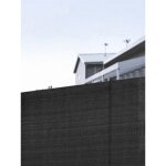Comercial candela - rouleau de brise vue 2x5 m 100% polyamide occultation 80% noir Comercial candela - rouleau de brise vue 2x5 m 100% polyamide occultation 80% noir