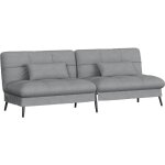 Comhoma - canap convertible en peluche, canape 3 places, style moderne, pour salon, appartement, petit ...