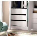 Commode dmuzz, commode pour armoire intrieure, commode pour chambre  coucher avec tiroirs 3, 60x40h60 ...