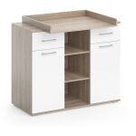 Commode � langer leonie, sonoma, 113 x 109 cm, vicco